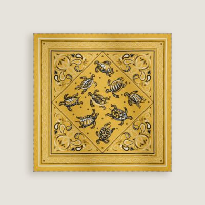 エルメス Bandana Soleil 55《Grand Tralala》正規品 Grand Tralala bandana 55 - Black | Hermès USA